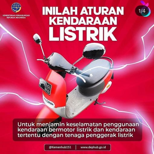 Aturan Menggunakan Kendaraan Bermotor Listrik – Dinas Perhubungan Kota ...