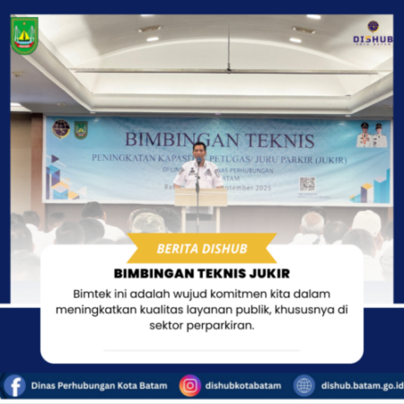 Bimbingan Teknis Juru Parkir Kota Batam