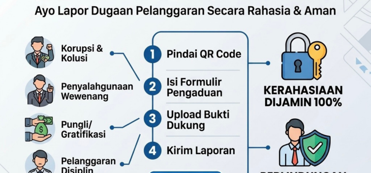 Komitmen Jaga Integritas, Layanan Pengaduan Whistleblowing System (WBS)